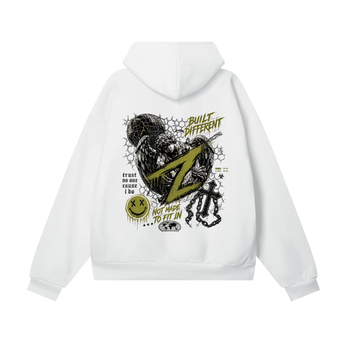 Zephyrs XO Heavyweight Hidden Pocket Fleece Hoodie