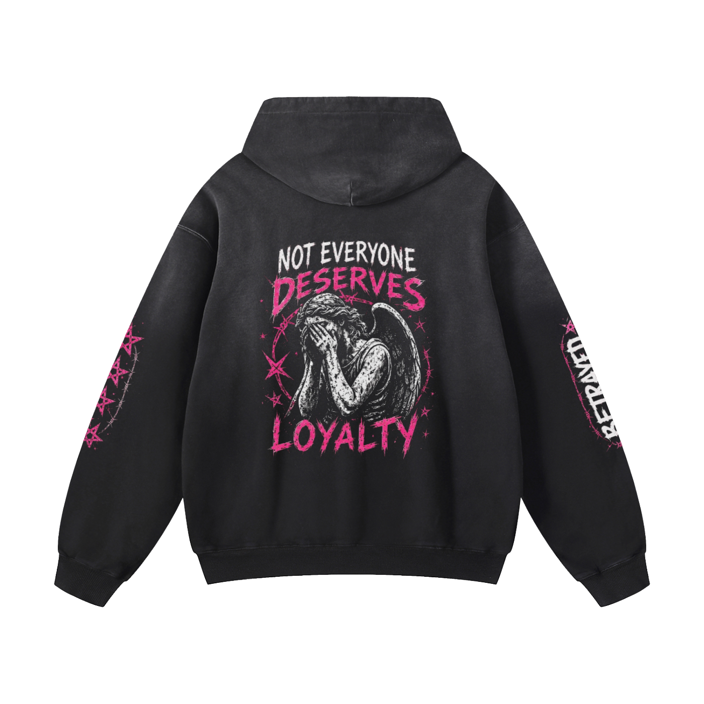 Zephyr's betrayed Heavyweight Sunfade Oversized Hoodie